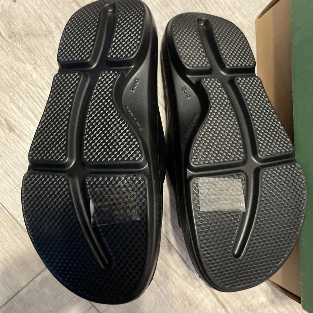 JBU Women Dover Recovery  Slides in Black Size 10 NIB - Picture 4 of 5